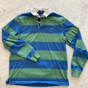 Vineyard Vines Rugby Polo Men’s Size M